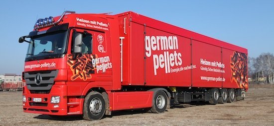 camion_german_pellets.jpg German Pellets LKW-Komplettladung – 24 Paletten (72 Säcke × 15 kg pro Palette / 1080 kg)